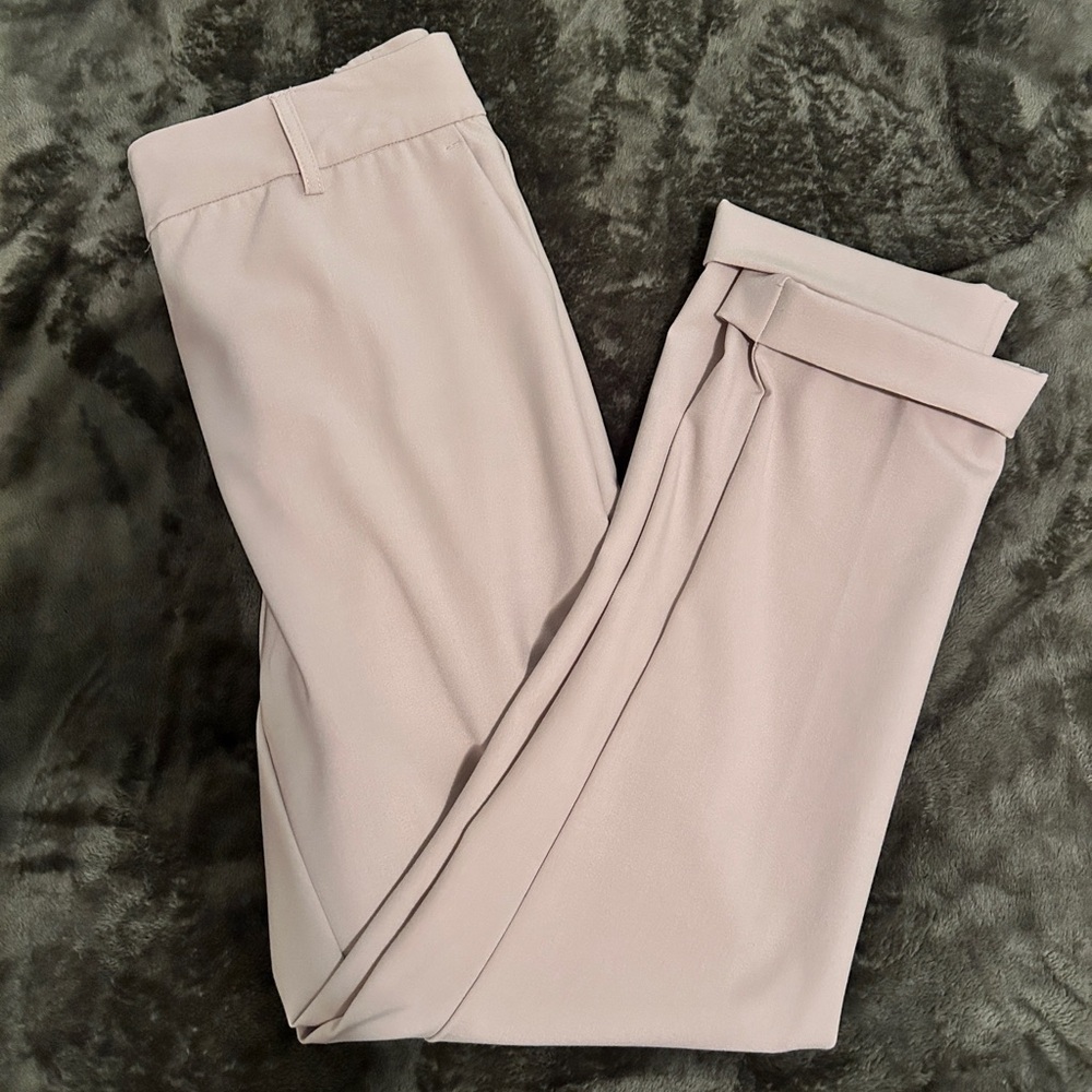 C By One Pull on Beige Dress Pants